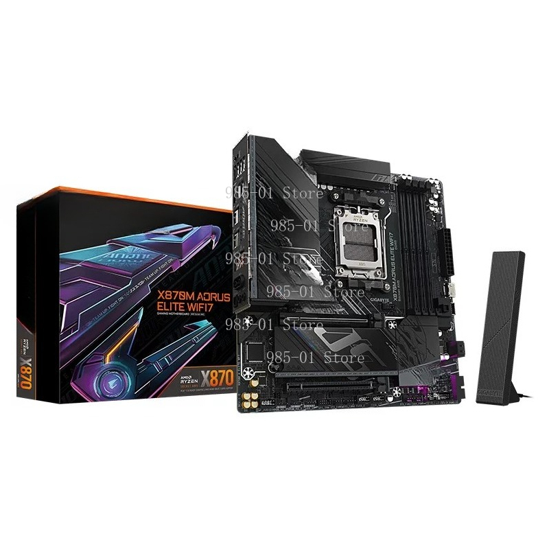 White ATX X870M mainboard, WIF - X870E Atx Motherboard ulasan dan harga