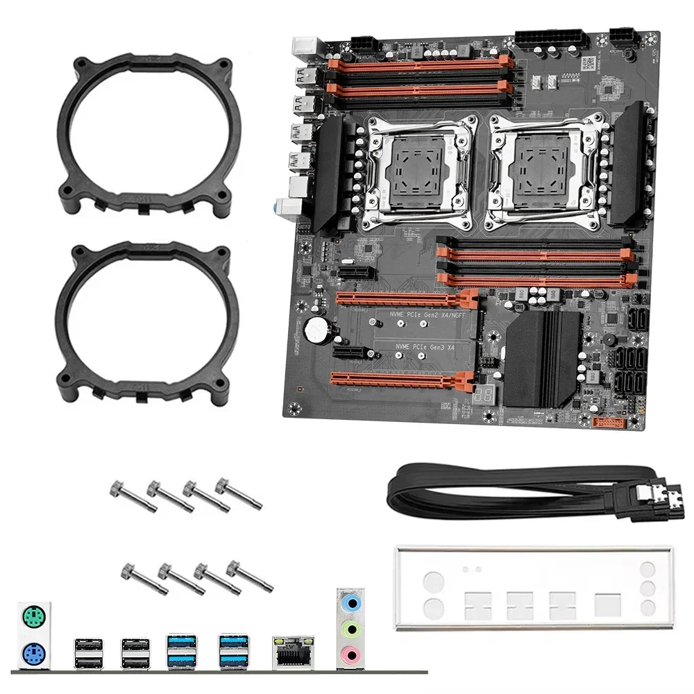 X99 Dual CPU SOYO Gaming Mothe - Dual Lga2011-3 Server Motherboard Combo ulasan dan harga